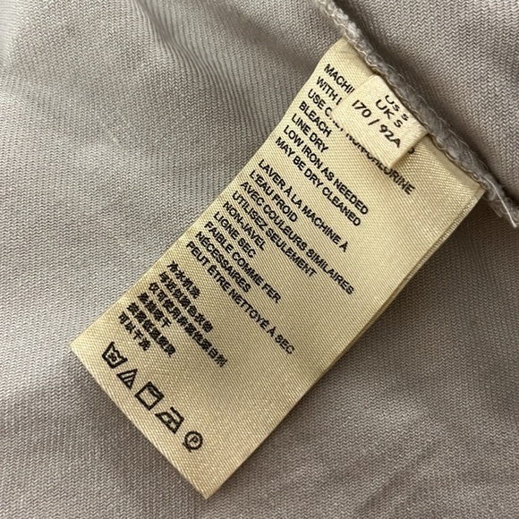 Anthropologie shacket lightweight jacket womens small cream moto open hang linen - Picture 6 of 10